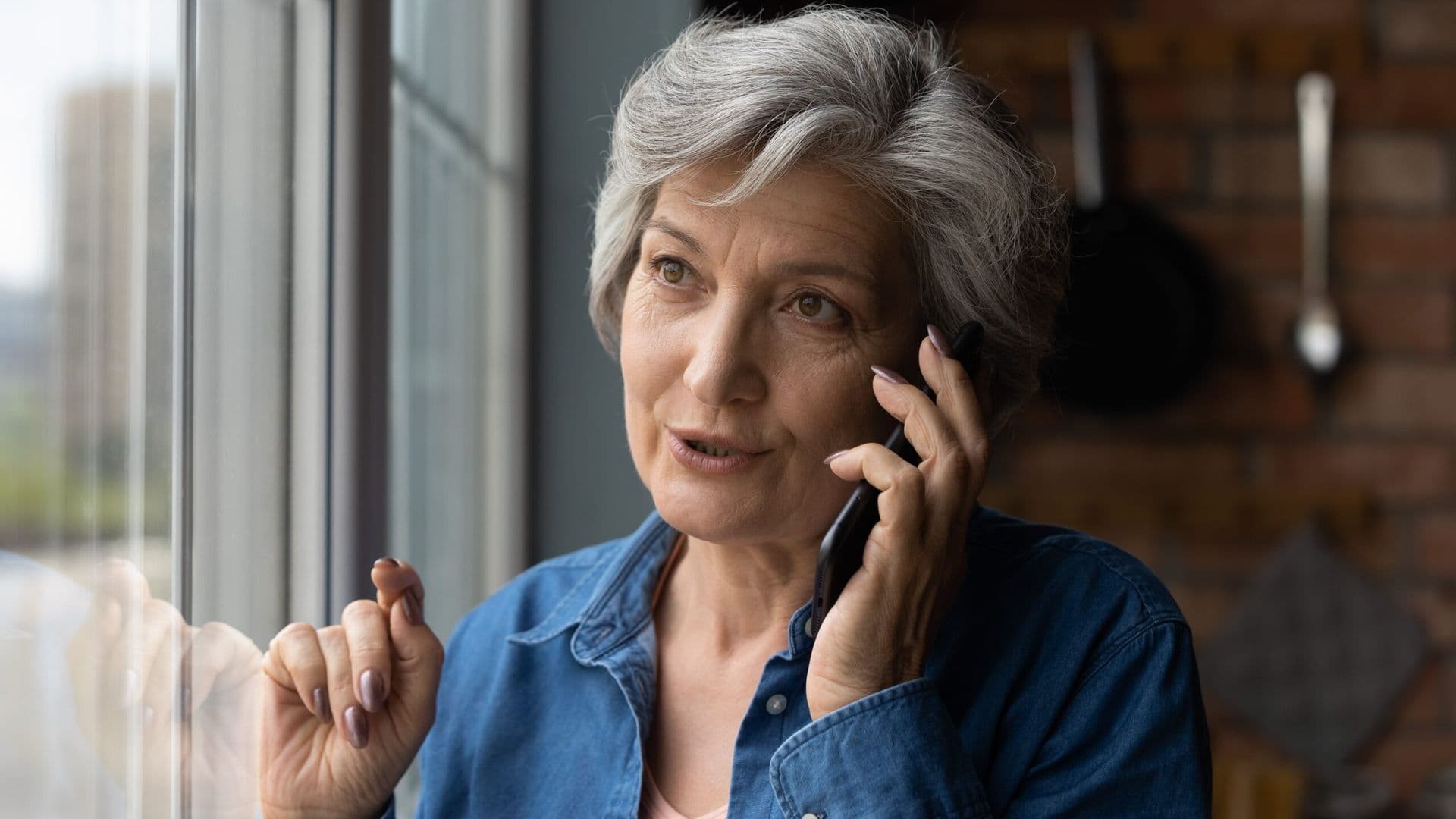 Woman on Phone